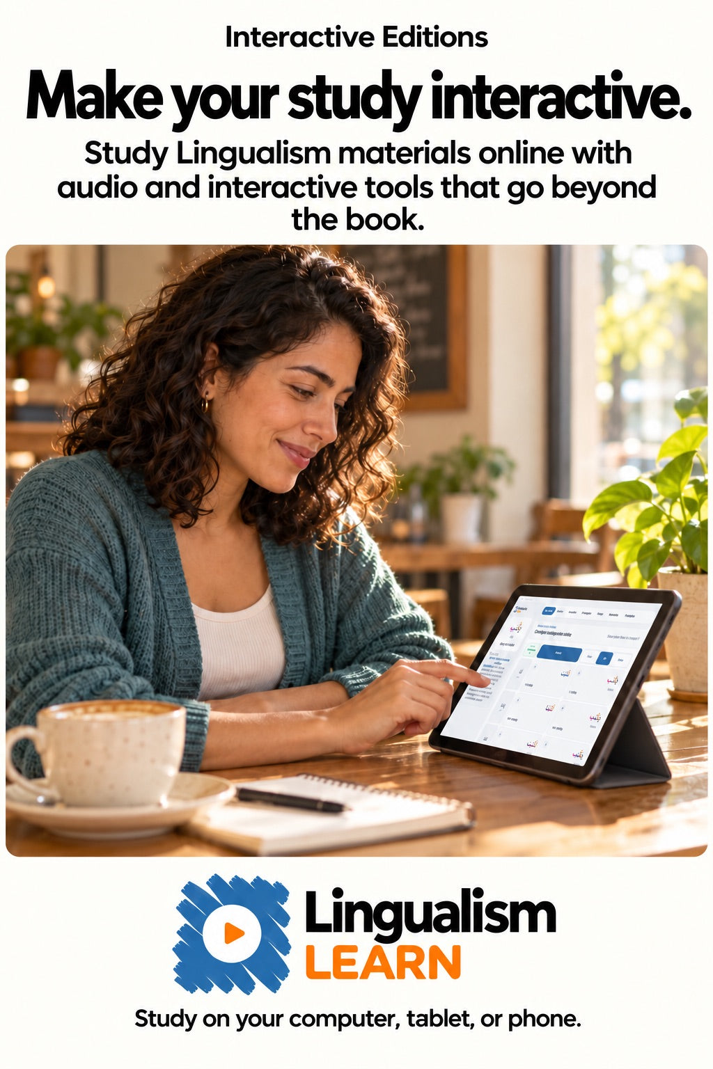 Egyptian Arabic Interwoven Book 1: More Than Tea — Interactive Edition