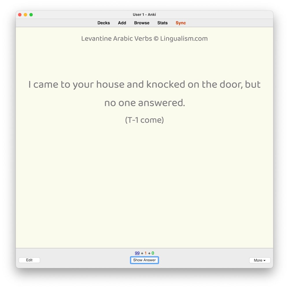 Levantine Arabic Verbs-Anki-preview-3