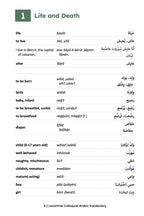 Levantine Colloquial Arabic Vocabulary