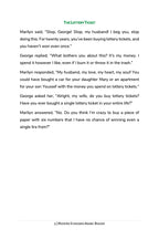 The Lottery Ticket (MSA)