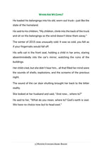 Where Are We Going? (MSA)