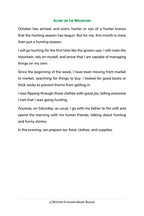 Alone on the Mountain (MSA)