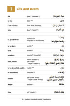 Modern Standard Arabic Vocabulary