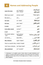 Modern Standard Arabic Vocabulary