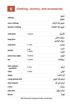 Moroccan Colloquial Arabic Vocabulary