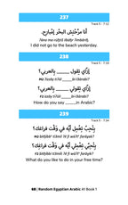 Random Egyptian Arabic A1 (Book 1)