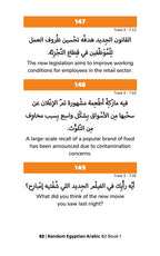 Random Egyptian Arabic B2 (Book 1)