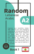 Random Lebanese Arabic A2 Book 1-cover