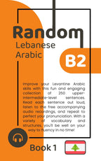 Random Lebanese Arabic B2 Book 1-cover
