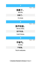 Random Mandarin Chinese A1 (Book 1)