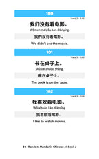 Random Mandarin Chinese A1 (Book 2)