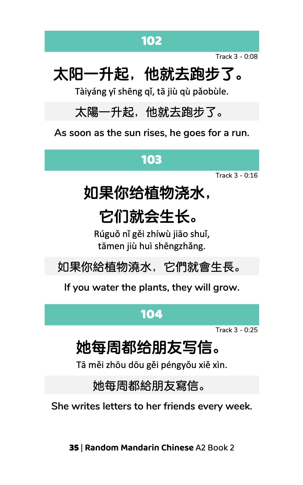 Random Mandarin Chinese A2 (Book 2)