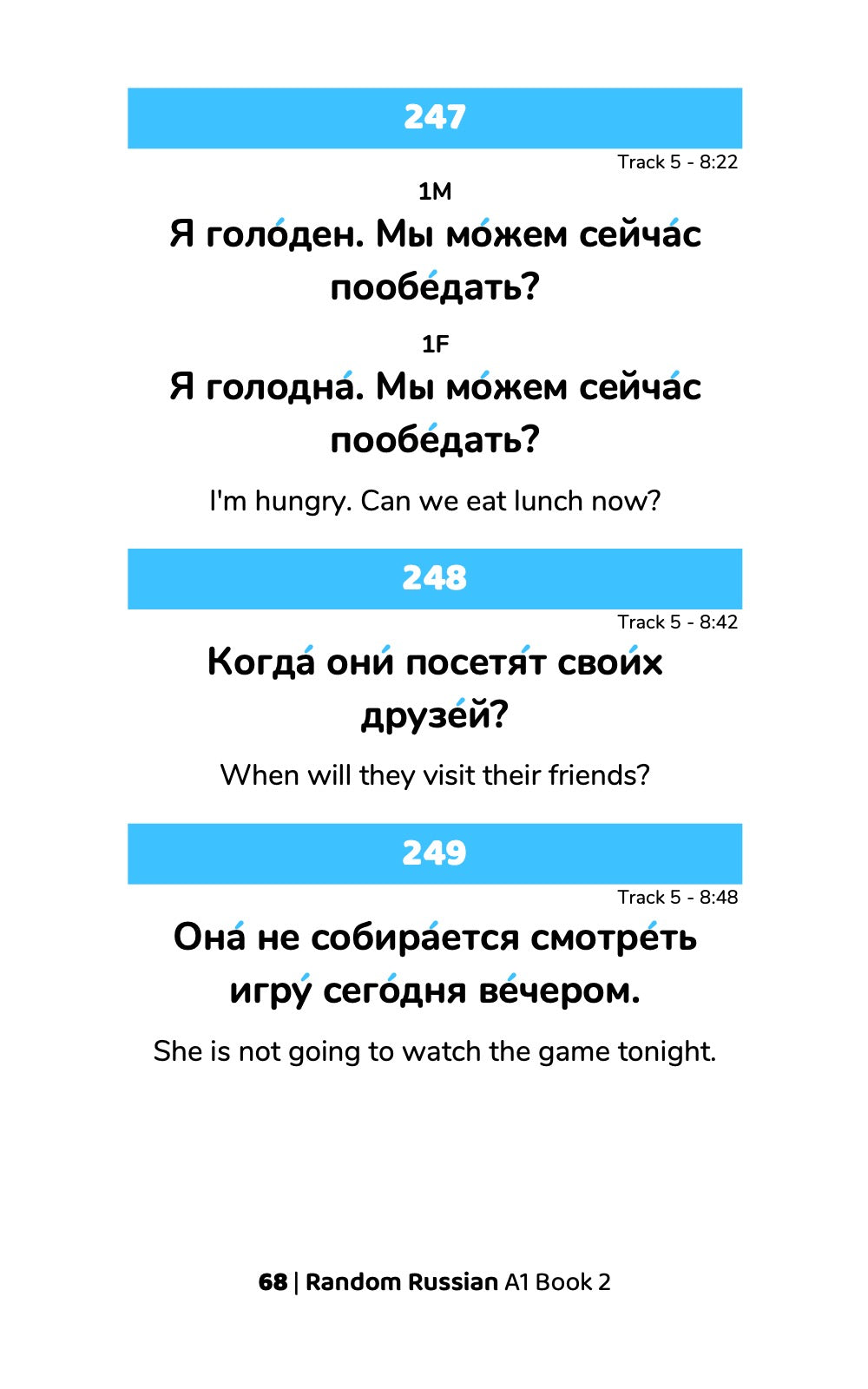 Random Russian A1 (Book 2)