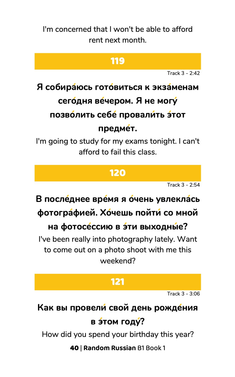 Random Russian B1 (Book 1)