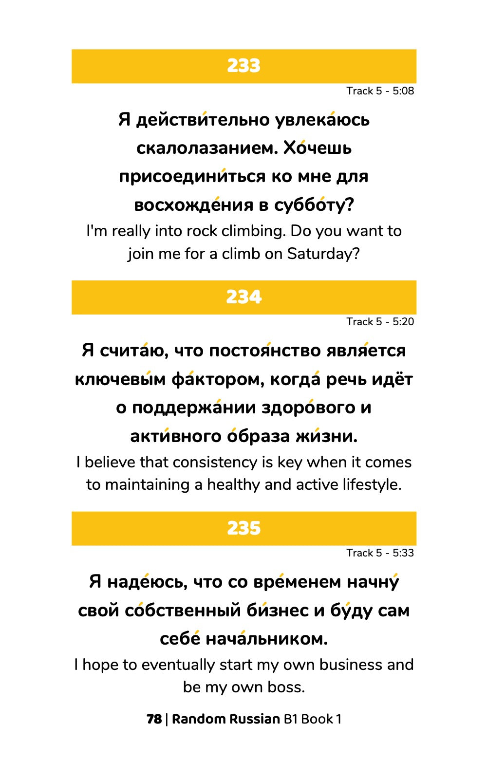 Random Russian B1 (Book 1)