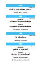Random Spanish A1 (Book 2)