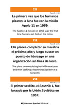 Random Spanish B2 (Book 1)