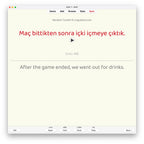 Random Turkish A2: Anki Flashcards