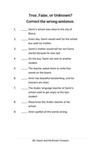 Samir and His Brown Trousers (Levantine Arabic)