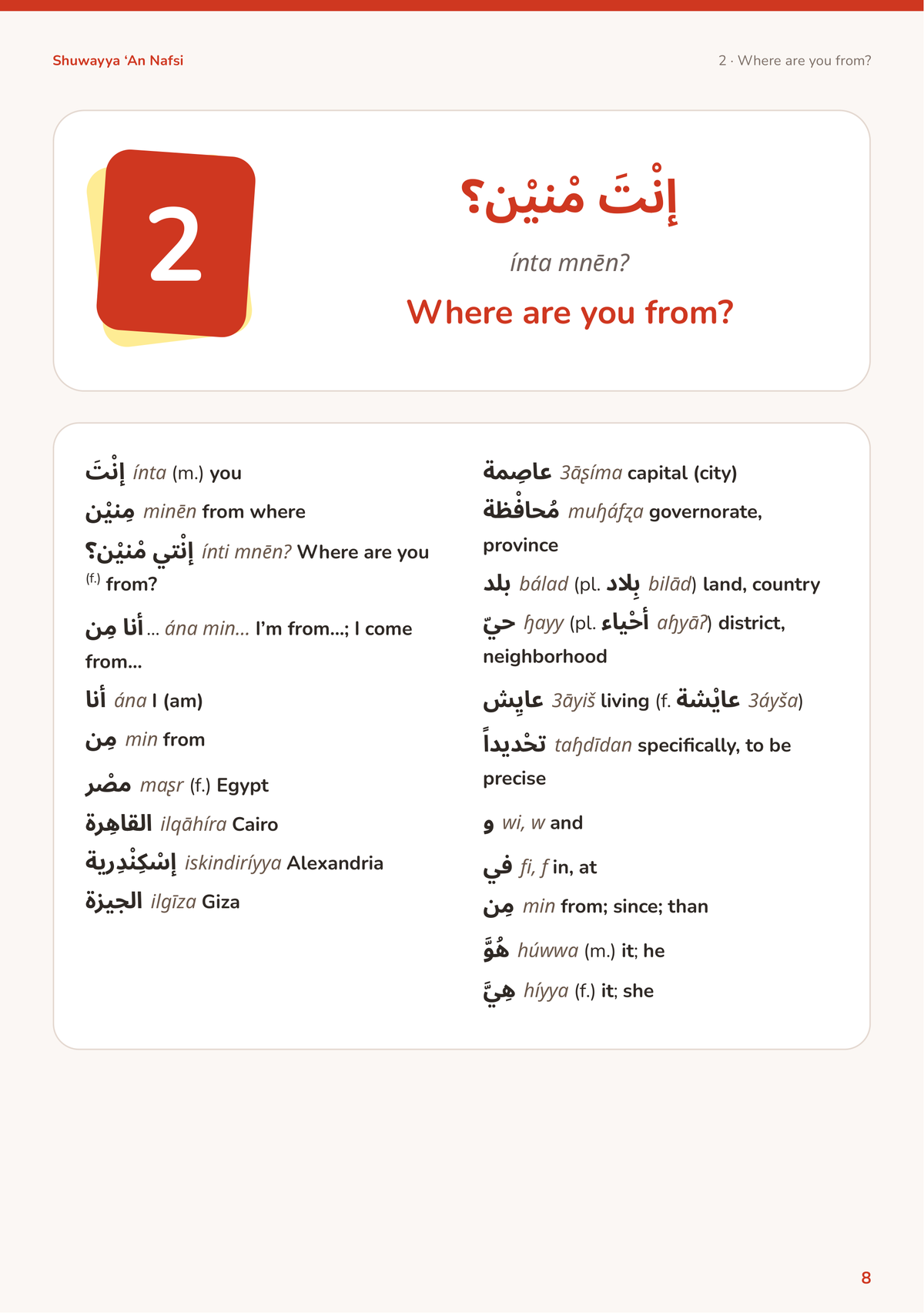 Shuwayya ‘An Nafsi — interior page 8