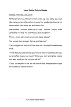 Love Exists Only in Books (Tunisian)