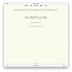 Egyptian Arabic Verb Conjugation Drills: Anki Flashcards (Set 3)