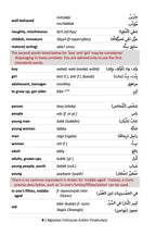 Egyptian Colloquial Arabic Vocabulary