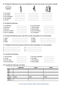 Egyptian Colloquial Arabic Verbs: Exercise Book