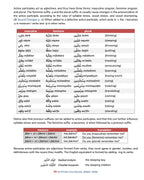 Egyptian Colloquial Arabic Verbs