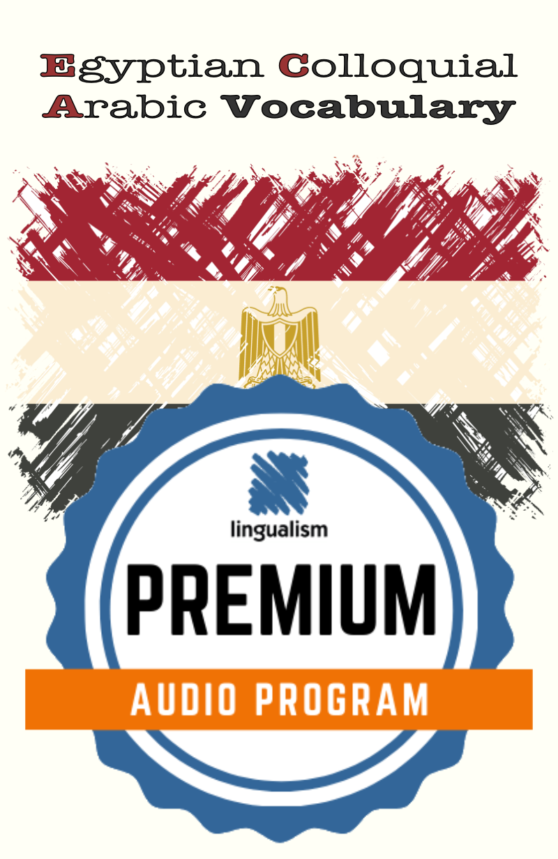 egyptian colloquial arabic vocabulary premium audio program