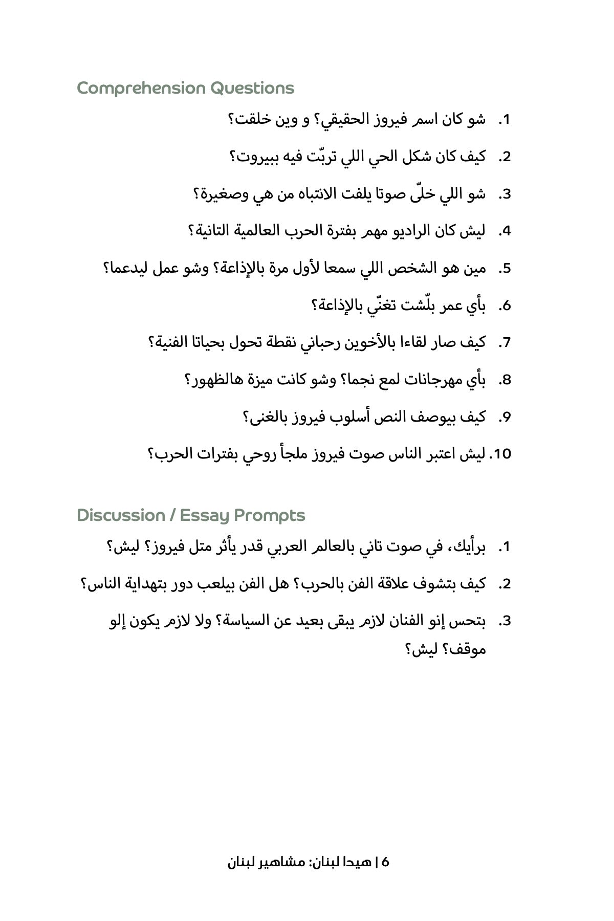 This is Lebanon... Famous Lebanese