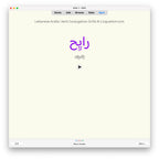 Lebanese Arabic Verb Conjugation Drills: Anki Flashcards (Set 1)