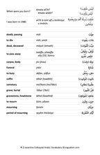 Levantine Colloquial Arabic Vocabulary