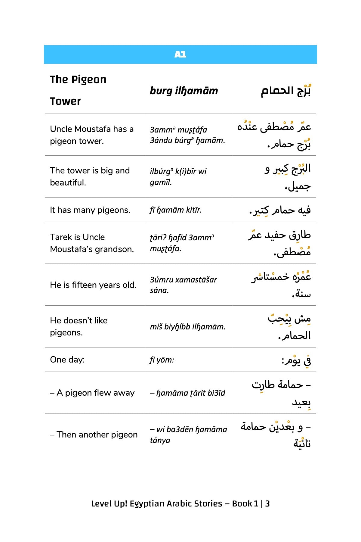 level up egyptian arabic stories book 1-preview 3
