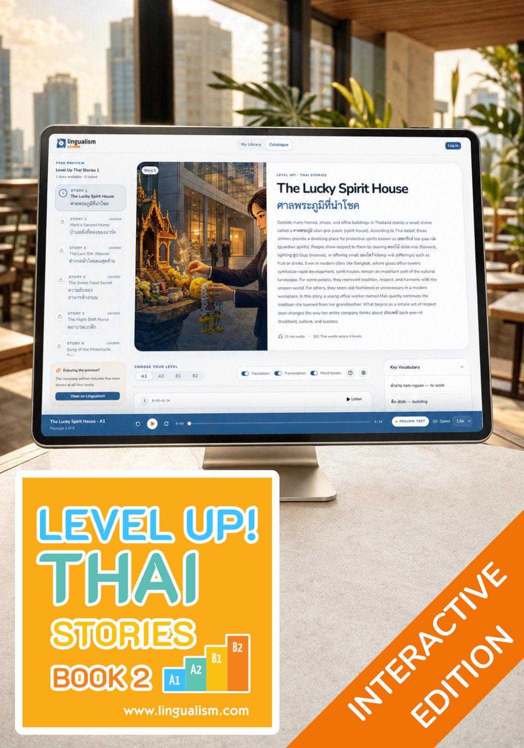 Level Up! Thai Stories 1 — Interactive Edition