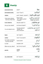 Modern Standard Arabic Vocabulary