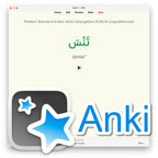 Modern Standard Arabic Verb Conjugation Drills: Anki Flashcards (Set 4)