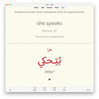 Palestinian Arabic Verb Conjugation Drills: Anki Flashcards (Set 3)