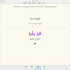 Palestinian Colloquial Arabic Vocabulary: Anki Flashcards