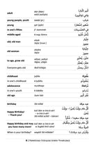 Palestinian Colloquial Arabic Vocabulary