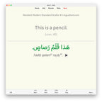 Random Modern Standard Arabic A1: Anki Flashcards
