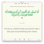 Random Modern Standard Arabic B1: Anki Flashcards