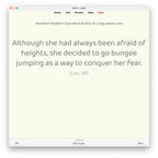 Random Modern Standard Arabic B1: Anki Flashcards