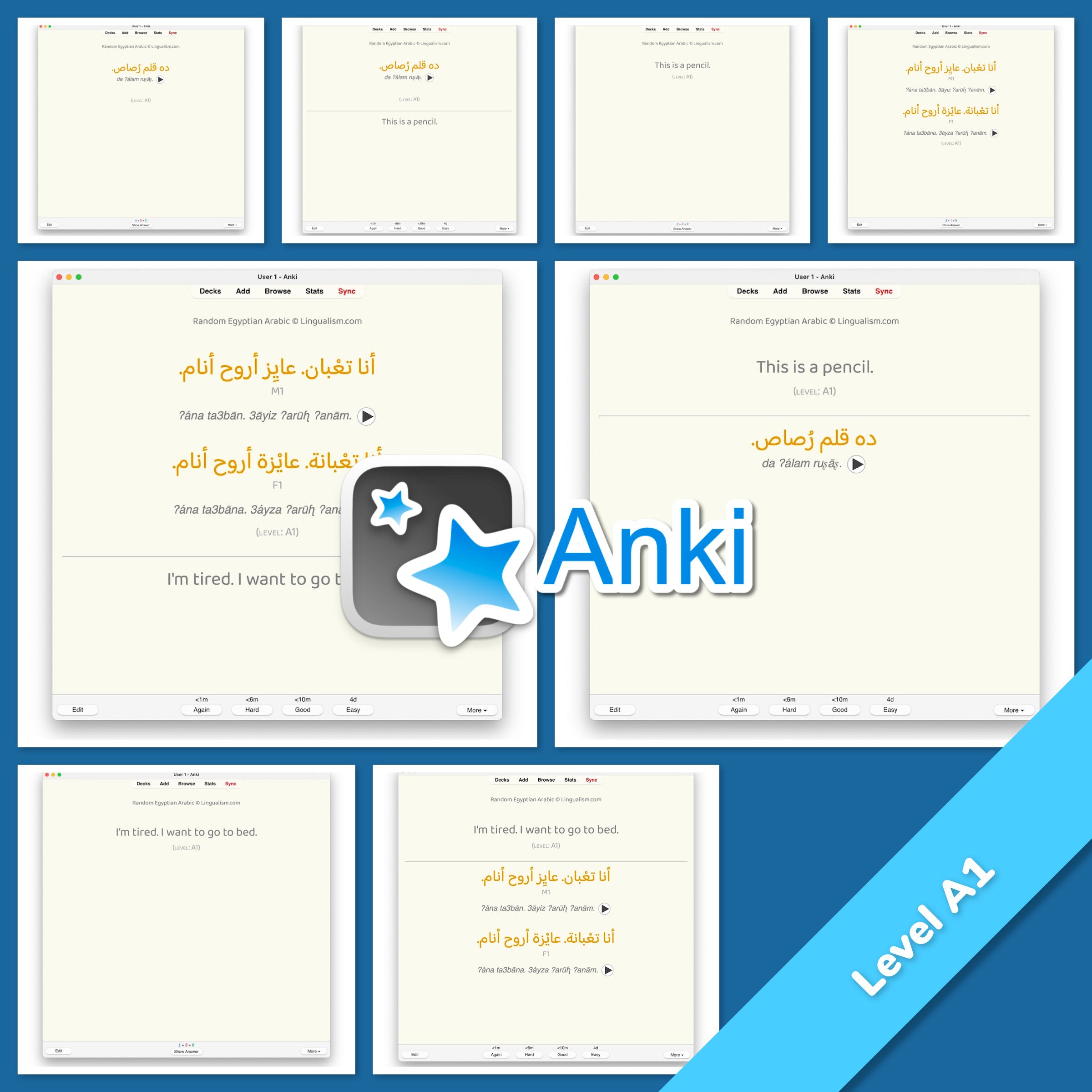 Random Egyptian Arabic Anki