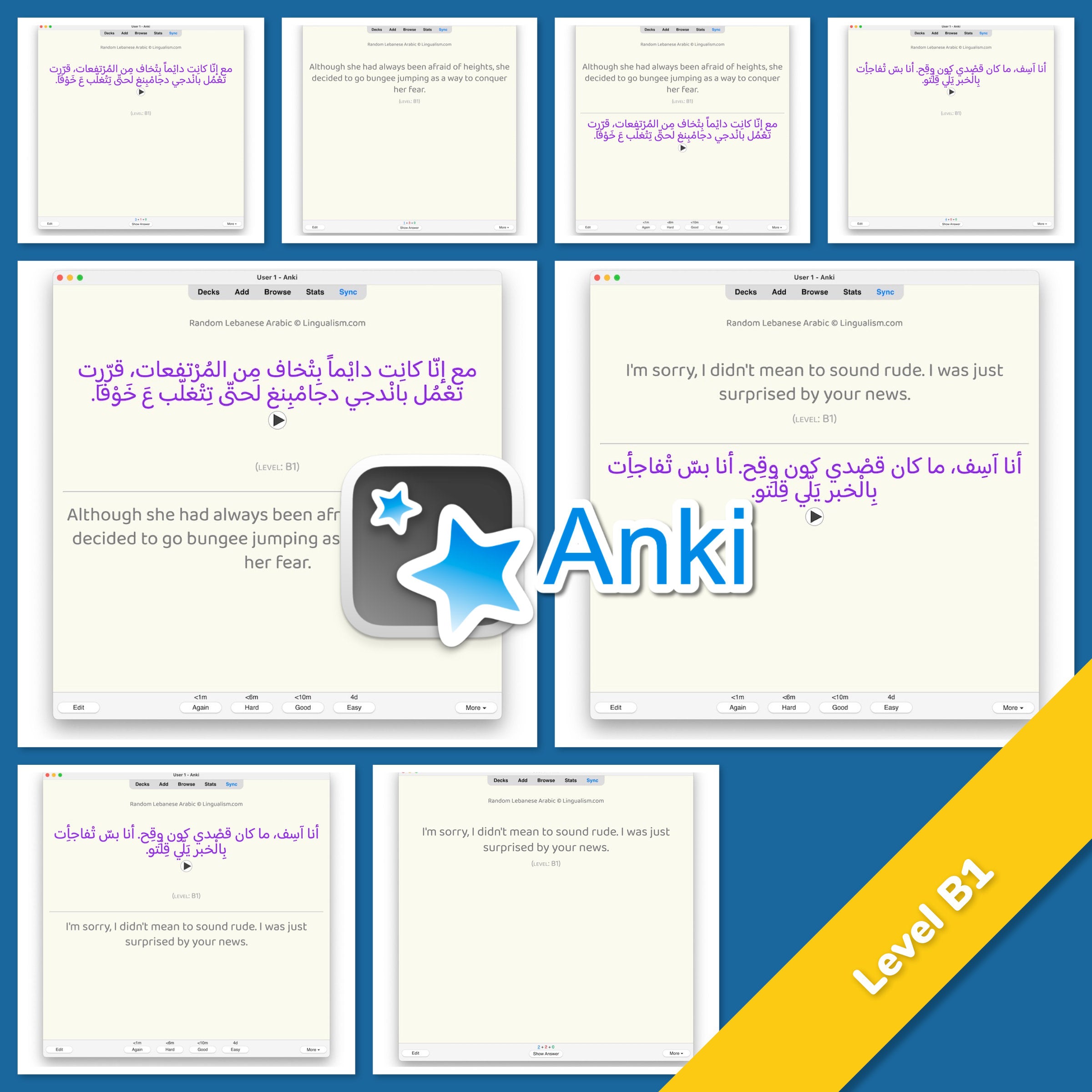 Random Lebanese Arabic Anki