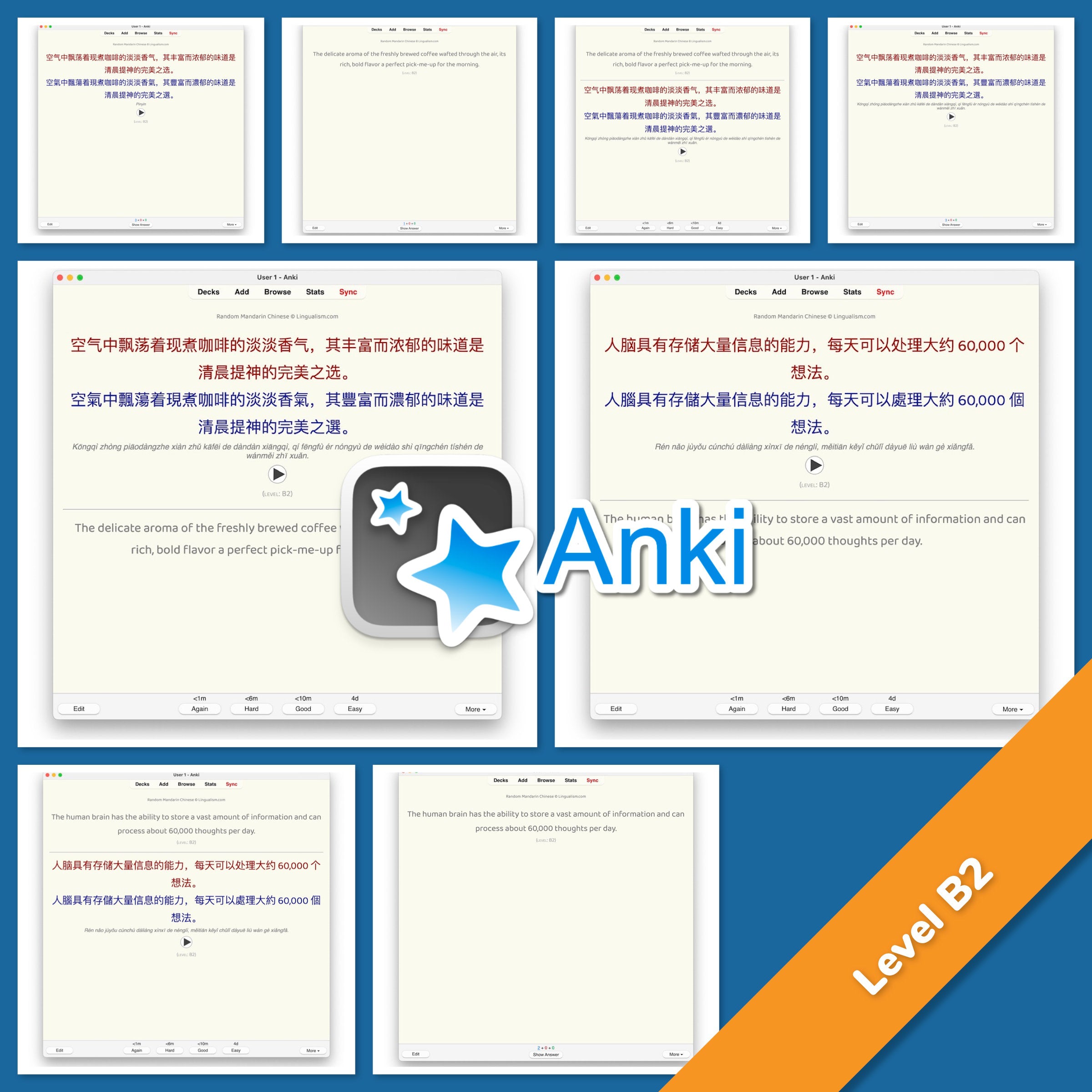 Random Mandarin Chinese Anki