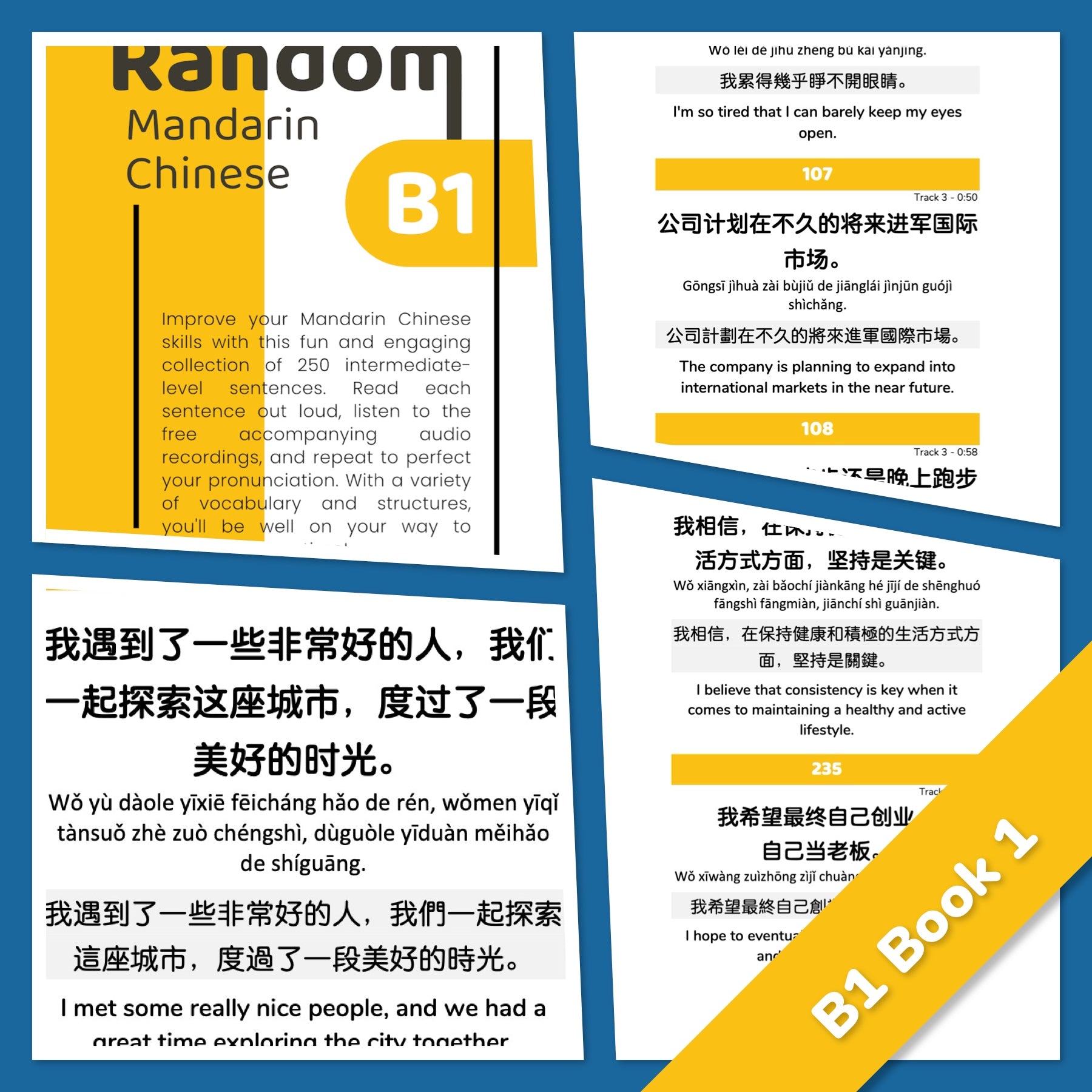 Random Mandarin Chinese Series