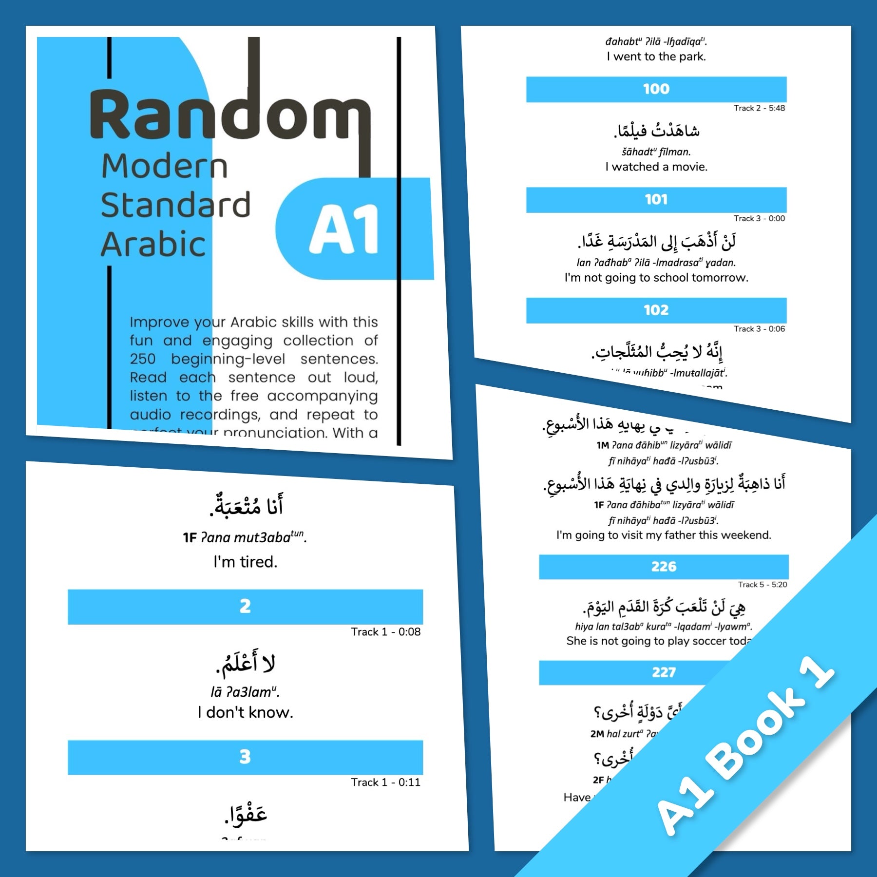 Random Modern Standard Arabic Series