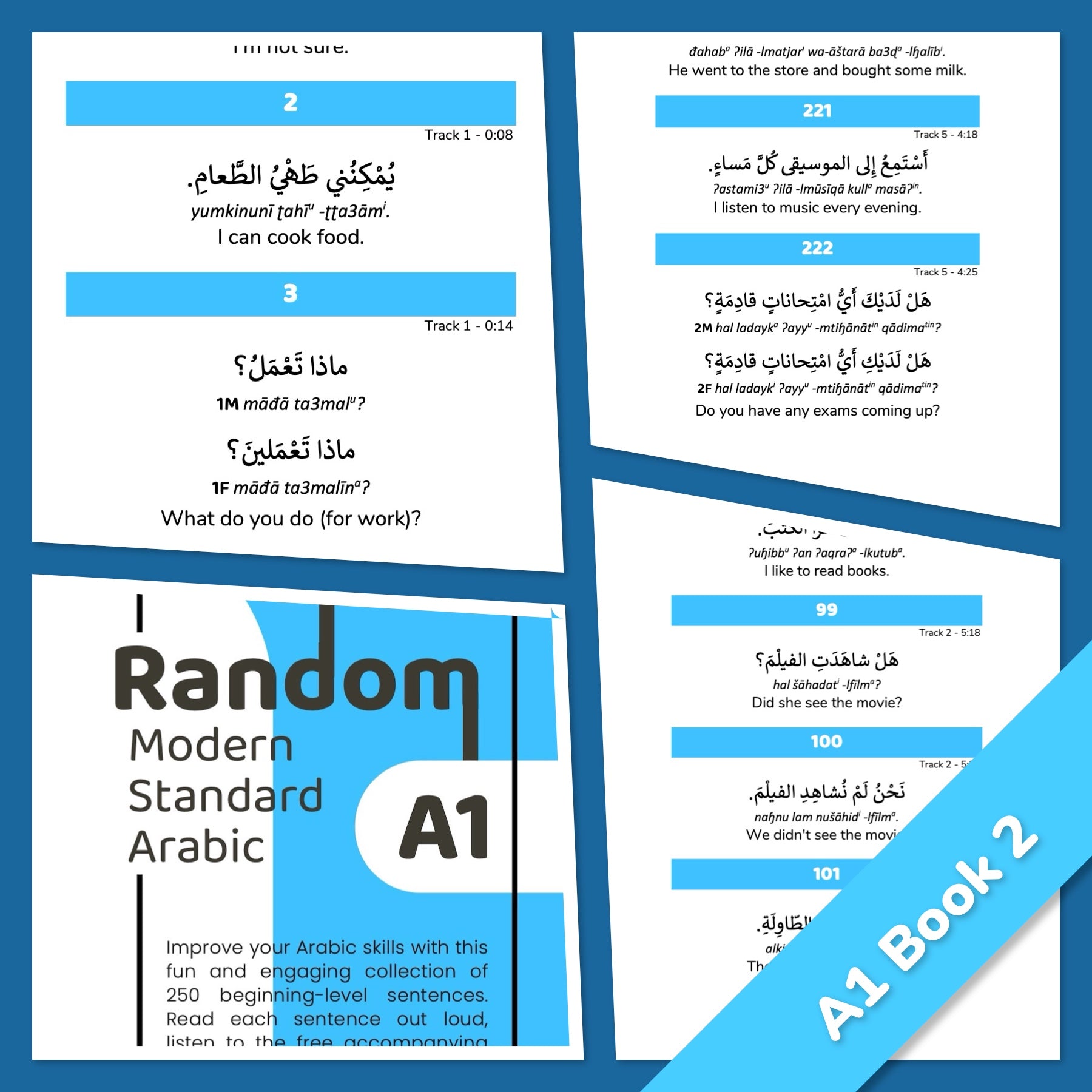 Random Modern Standard Arabic Series