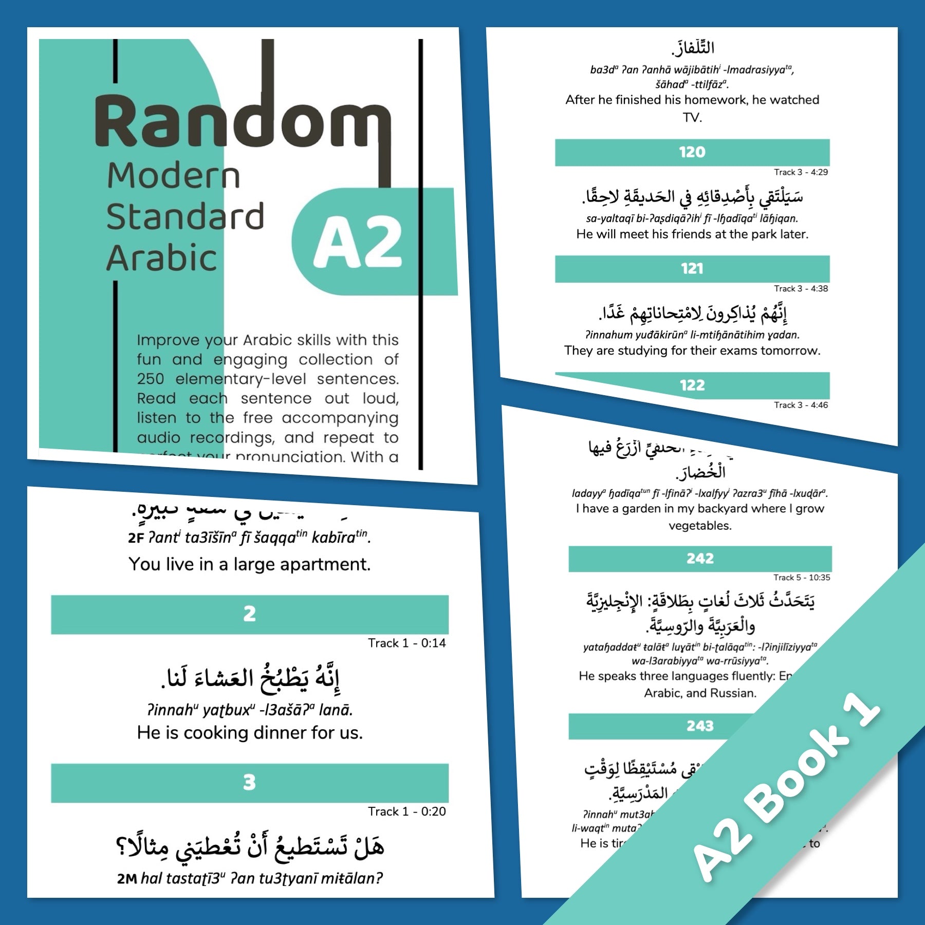 Random Modern Standard Arabic Series